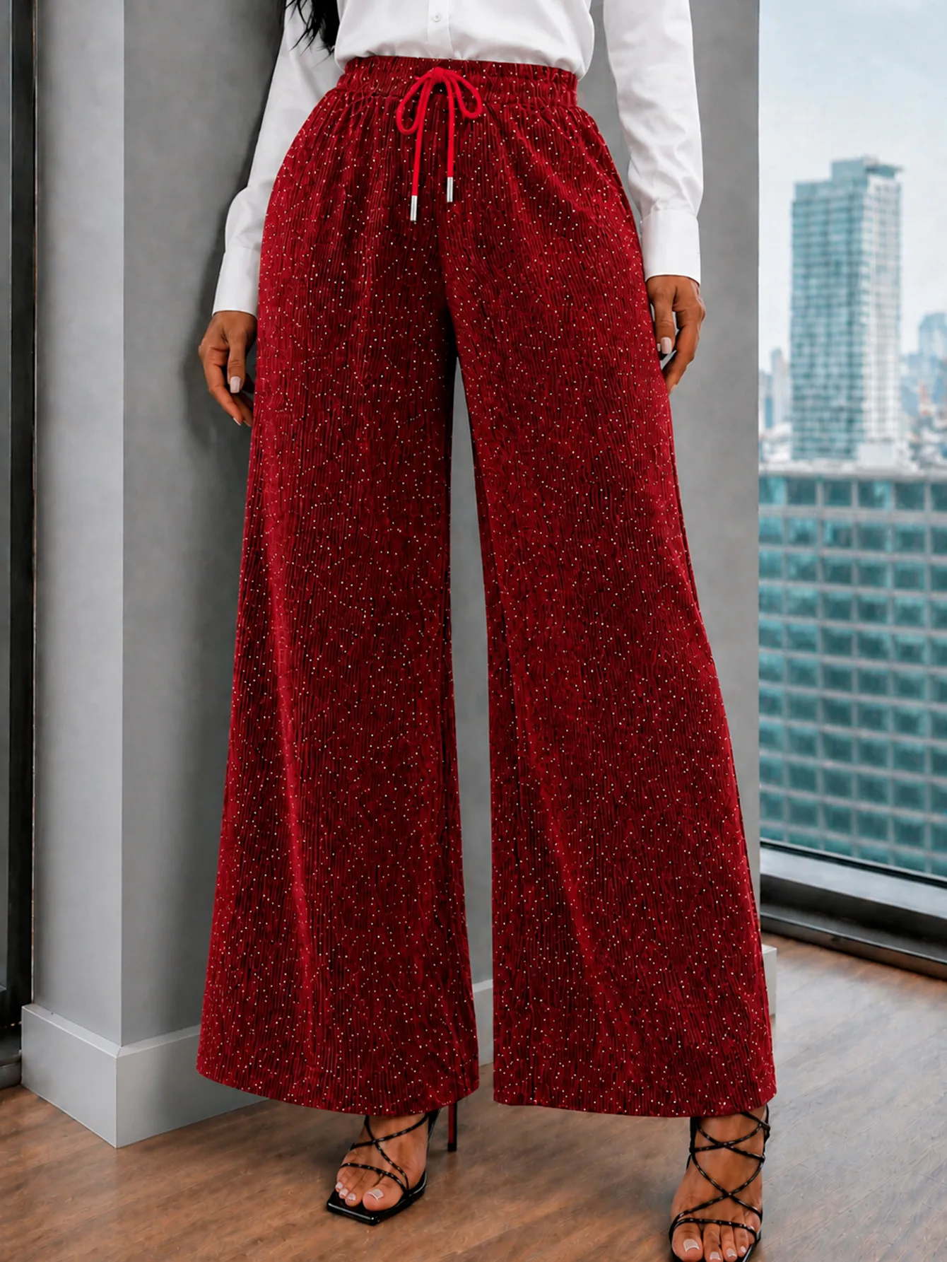 3361 PANTALON BRILLOSO 11201